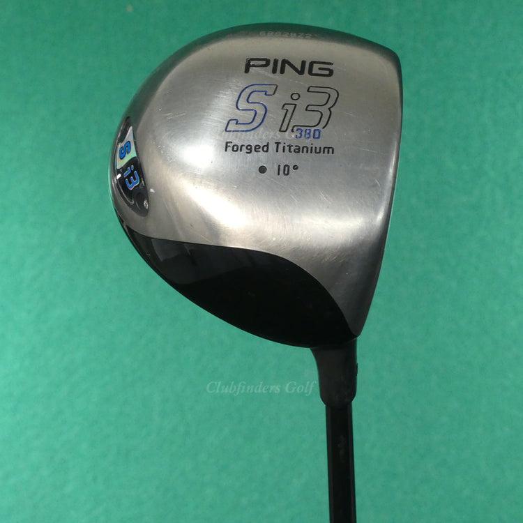 Ping Si3 380 Black Dot 10° Driver Factory Graphite Stiff w/ Headcover
