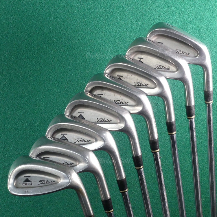 Titleist DCI 962 3-PW Iron Set True Temper Dynamic Gold S300 Steel Stiff