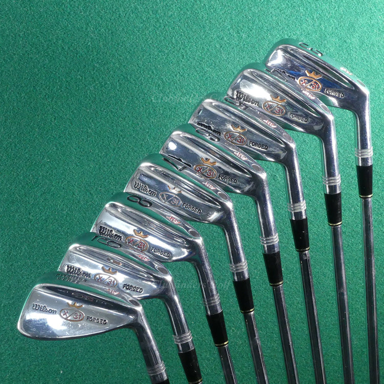 Wilson Staff 1982 X-31 Forged 3-PW Iron Set True Temper Dynamic Steel Regular