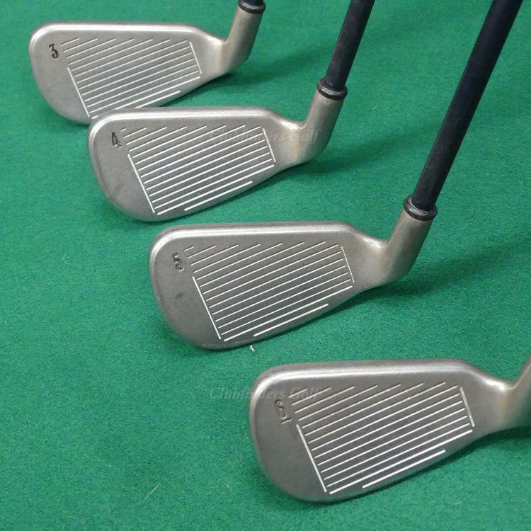 Callaway Big Bertha X-12 3-PW Iron Set Factory RCH 99 Graphite Firm *READ*
