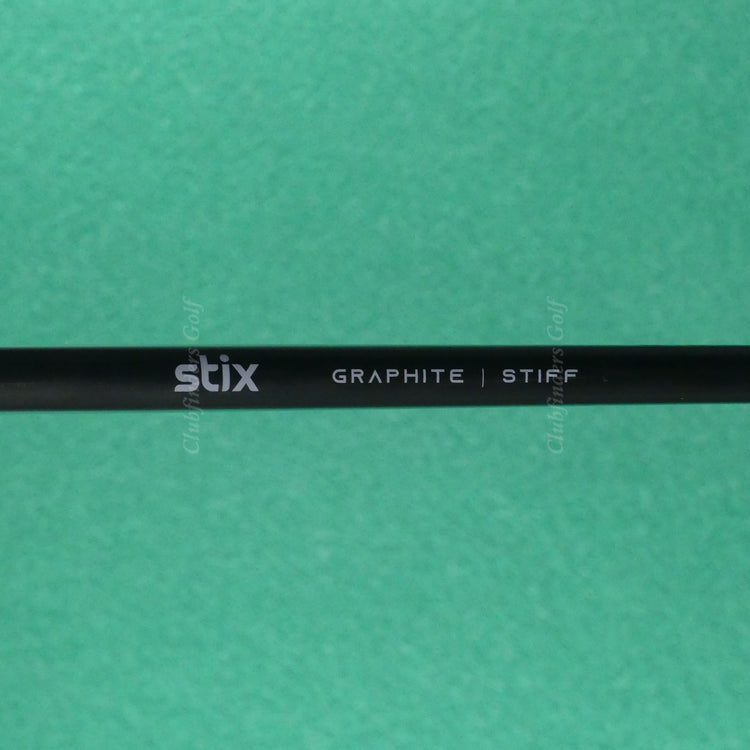 Stix Golf Perform Black 5-PW, AW, SW & LW Iron Set Factory Graphite Stiff