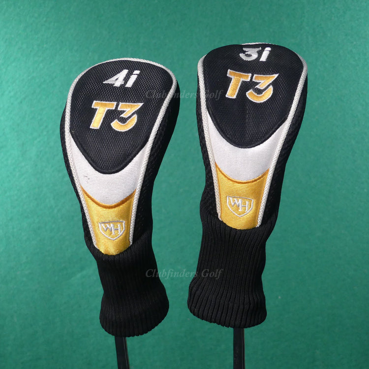 LH Walter Hagen T3 Driver, 3 Wood, 3-PW 10-Piece Woods/Hybrids/Irons Club Set