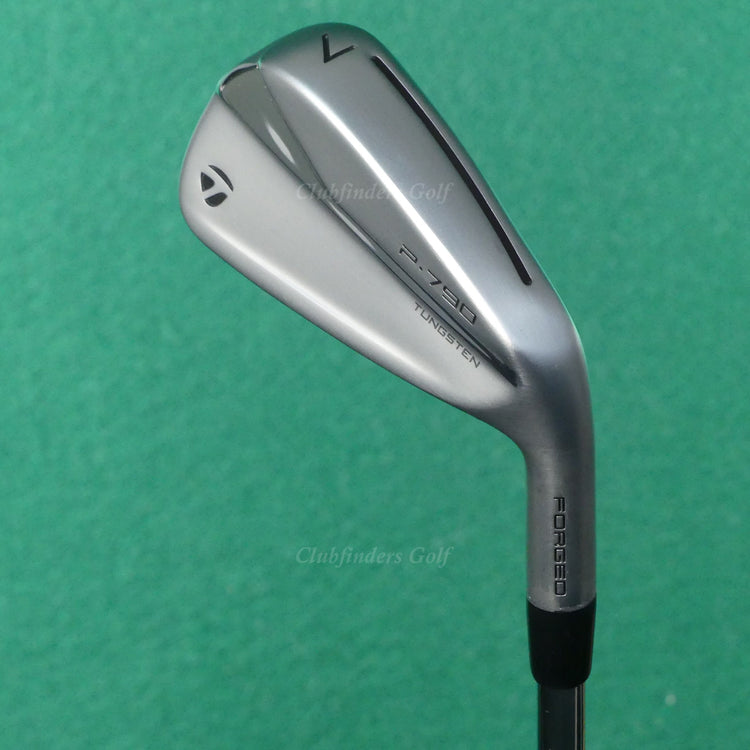 TaylorMade 2021 P-790 Forged Single 7 Iron Dynamic Gold MID 100 S300 Steel Stiff