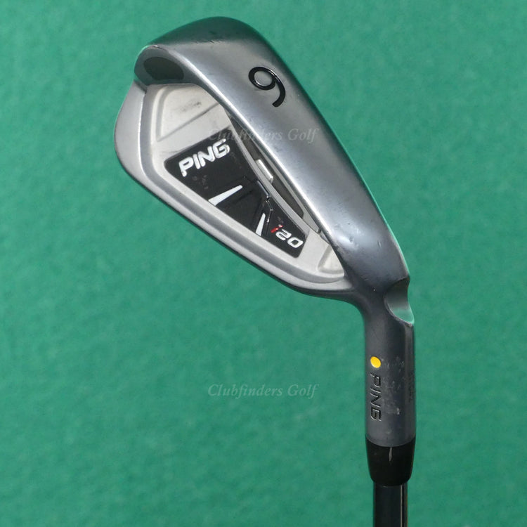 Ping i20 Yellow Dot Single 6 Iron KBS Tour Steel Stiff