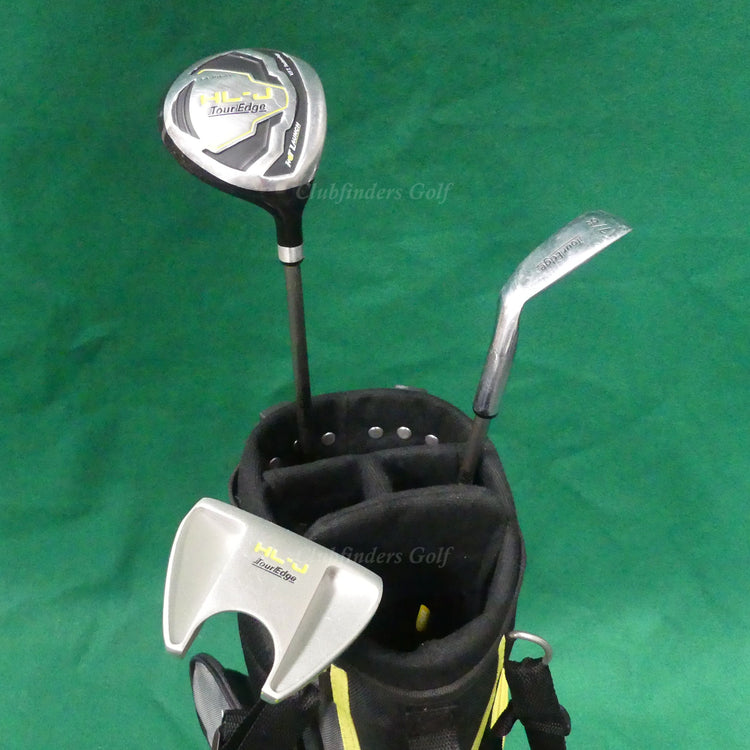 JUNIOR Tour Edge Hot Launch HL-J 3-Piece Complete Golf Club Set w/ Stand Bag