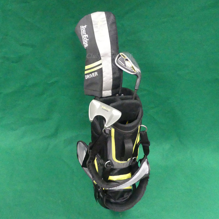 JUNIOR Tour Edge Hot Launch HL-J 3-Piece Complete Golf Club Set w/ Stand Bag