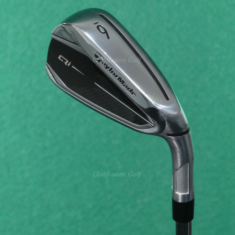 TaylorMade Qi Single 6 Iron Factory KBS Max MT 85 Steel Stiff