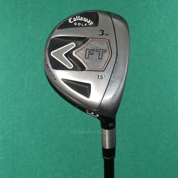 Callaway FT 2008 Draw Fairway 15° 3 Wood Fujikura Fit-On E 160 Graphite Regular