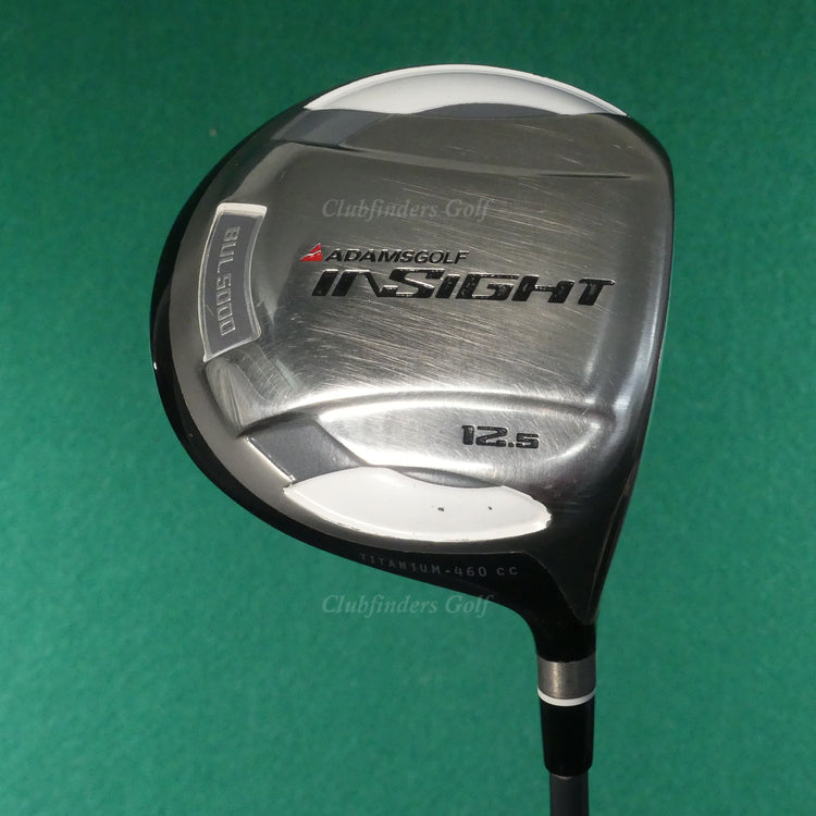 Adams Insight BUL 500 12.5° Driver Factory Aldila G55 Speedline Graphite Seniors