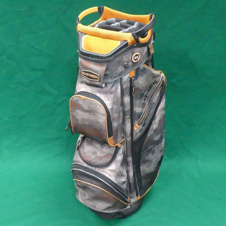 Datrek DG Lite II 2022 Camo Grey/Orange/Black 14-Way Cart Bag (No Raincover)