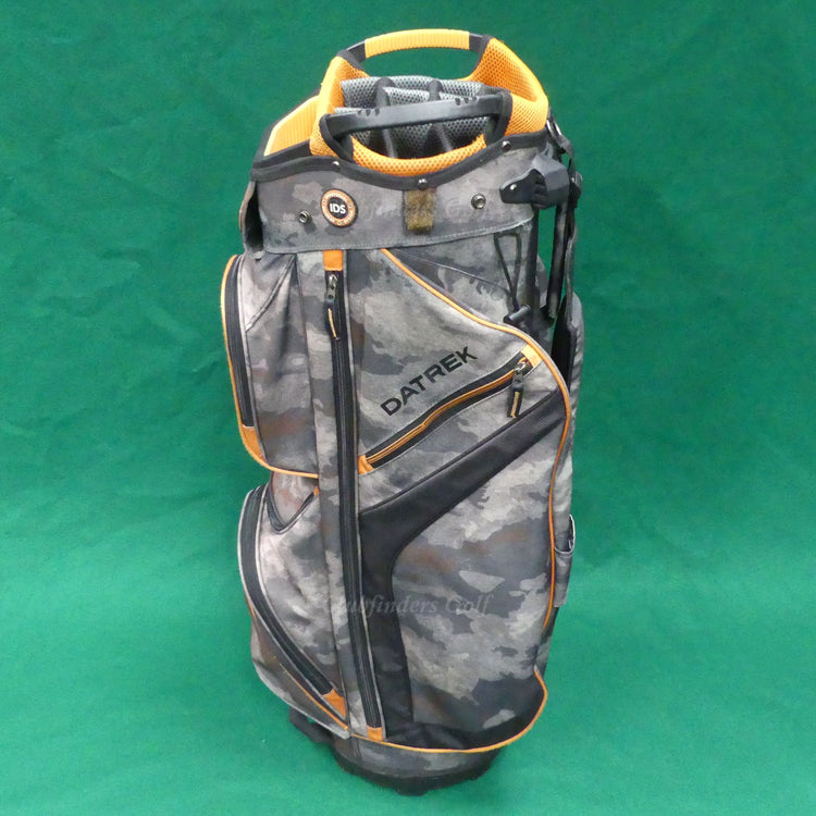 Datrek DG Lite II 2022 Camo Grey/Orange/Black 14-Way Cart Bag (No Raincover)
