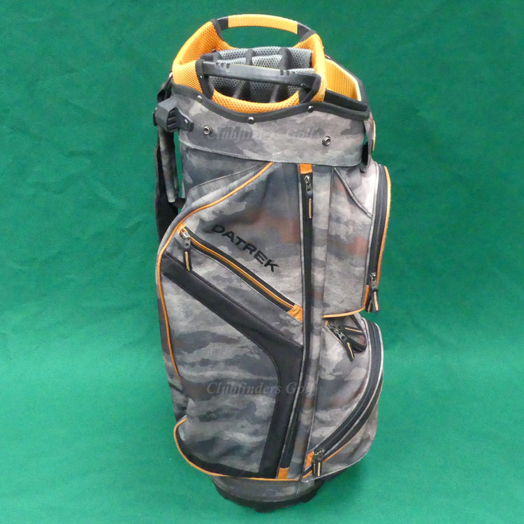 Datrek DG Lite II 2022 Camo Grey/Orange/Black 14-Way Cart Bag (No Raincover)