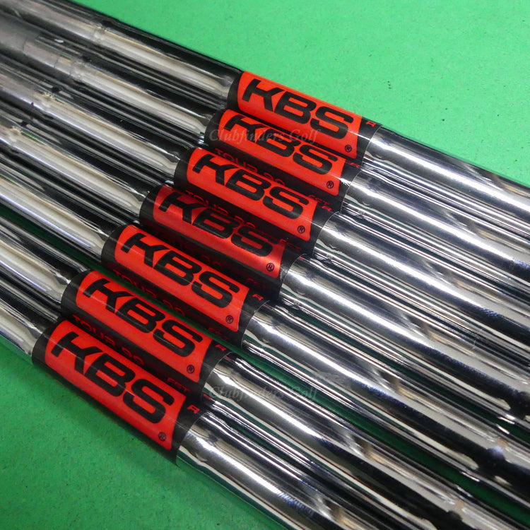 KBS Tour 90 .370 Regular Flex Pulled Steel Iron Shafts SET OF 7