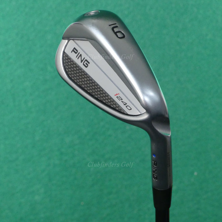 Ping i240 Blue Dot Single 9 Iron UST Mamiya Recoil Dart F2 65 Graphite Seniors