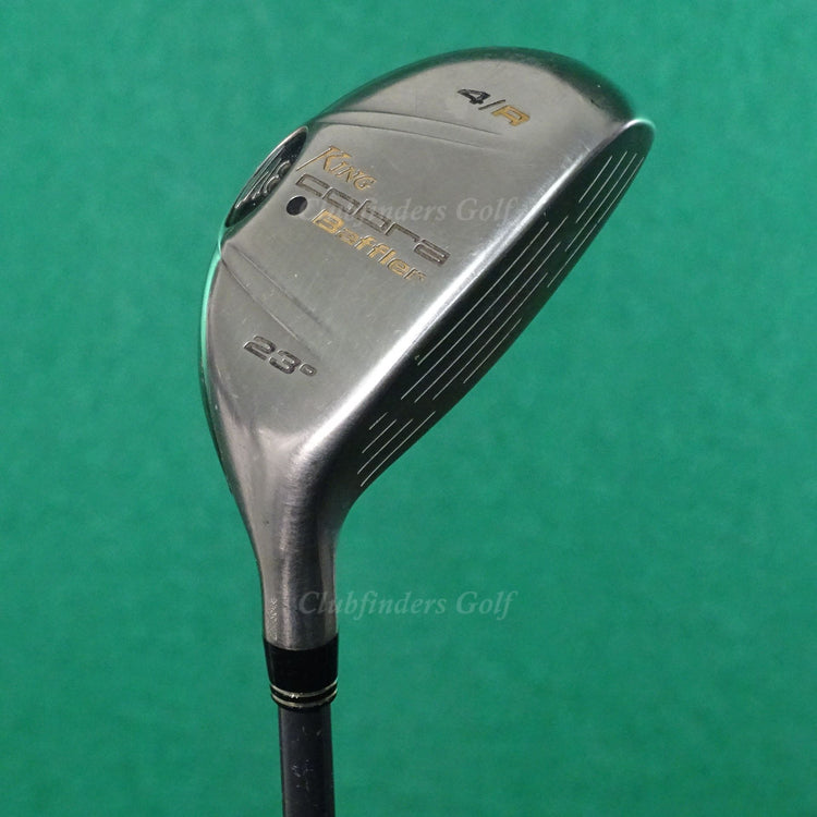 King Cobra Baffler Utility 23° Hybrid 4/R Iron Aldila NV-HL 65 Graphite Stiff