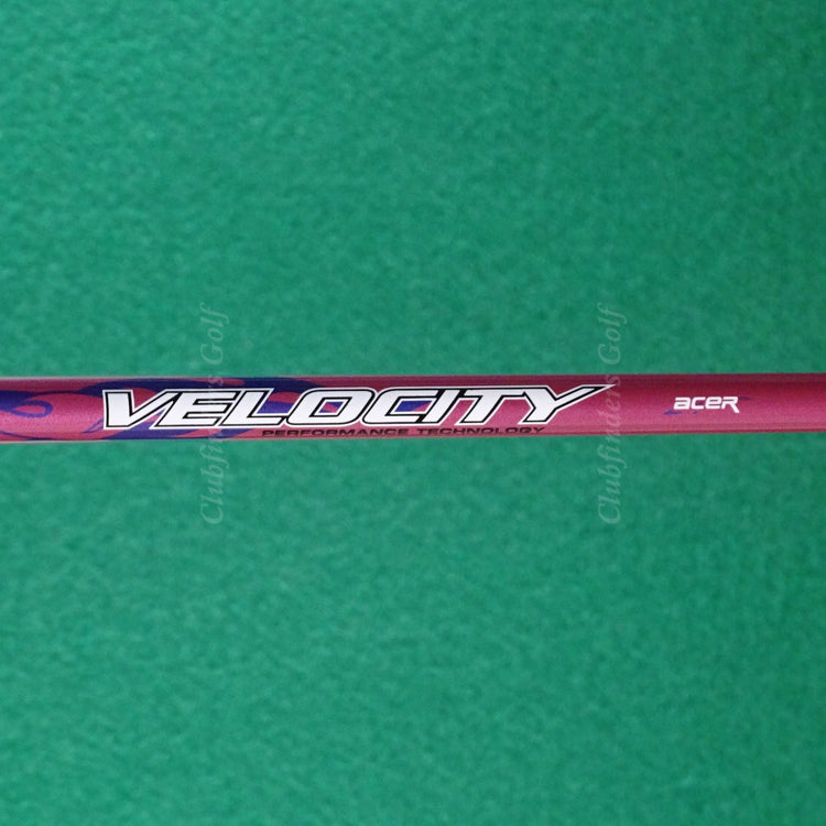 LH Lady Adams Idea Tech V3 Hybrid Single 7 Iron Acer Velocity Graphite Ladies