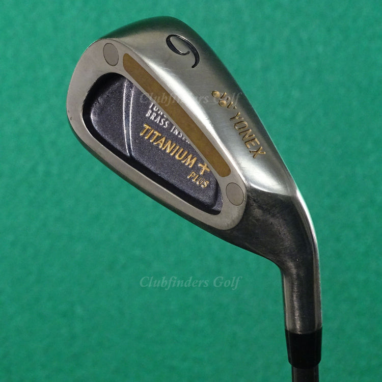 Yonex Titanium Plus Tungsten Brass Insert Single 6 Iron Factory Graphite Regular