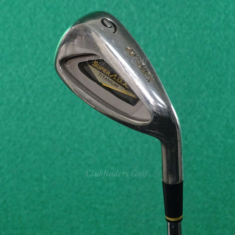Yonex Super ADX Titanium Single 6 Iron True Temper Dynamic Gold Steel Stiff