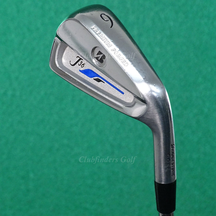 Bridgestone J36 Pocket Cavity Forged Single 6 Iron Project X 5.0 Steel Regular