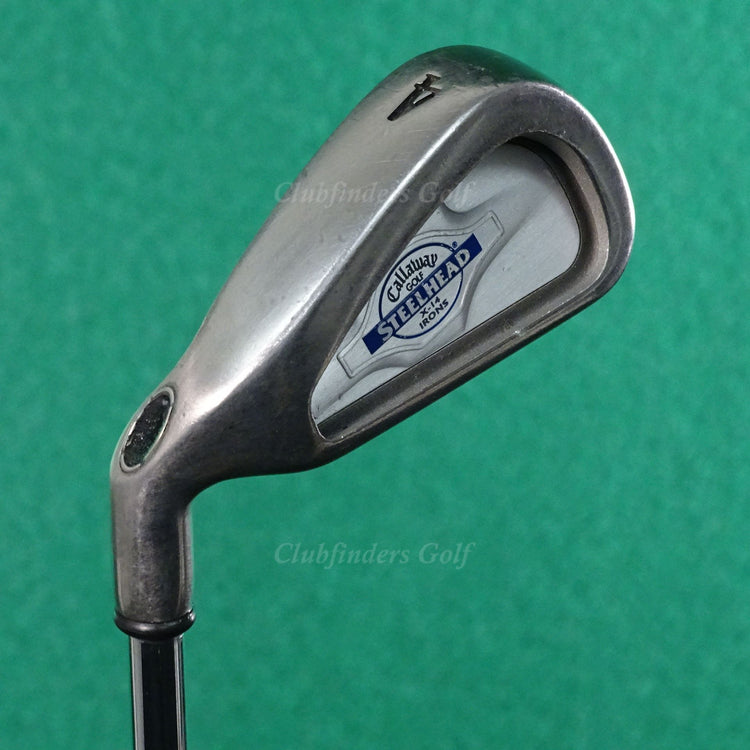 LH Callaway Steelhead X-14 Single 4 Iron Nippon NS Pro 840 Steel Stiff