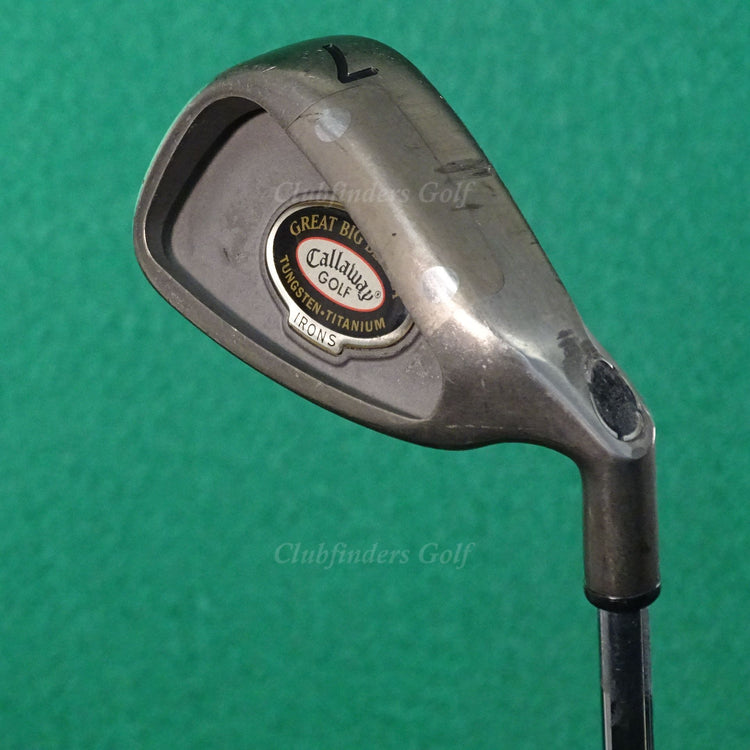 Callaway Great Big Bertha Tungsten Titanium Single 7 Iron Rifle Steel Stiff