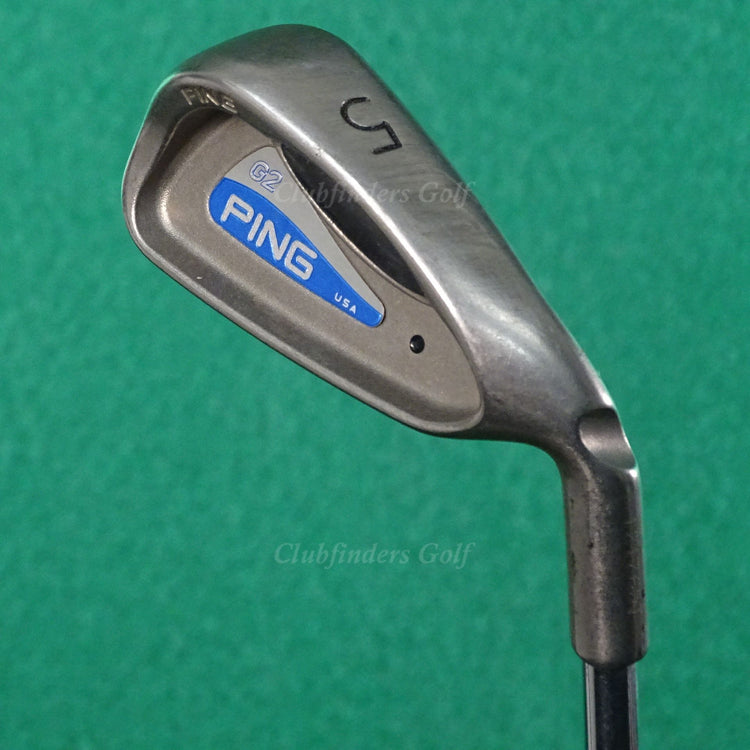 Ping G2 Black Dot Single 5 Iron Factory CS Lite Steel Stiff