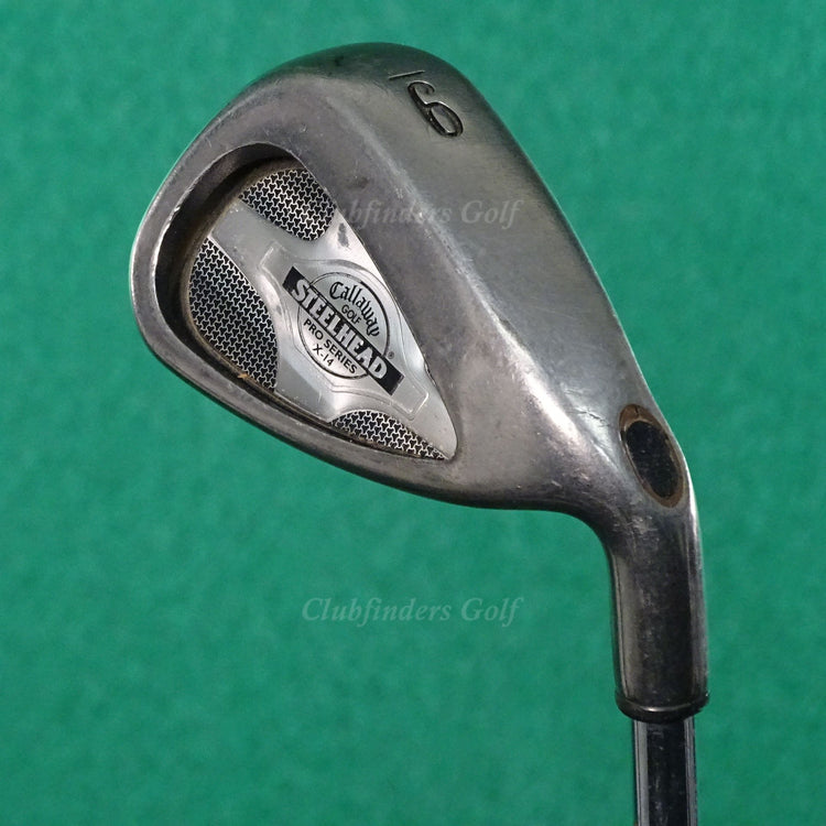 Callaway Steelhead X-14 Pro Series Single 9 Iron Dynamic Gold S300 Steel Stiff