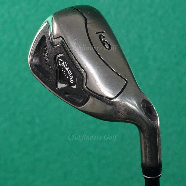 Callaway Fusion Wide Sole Single 9 Iron Factory 75g Graphite Regular