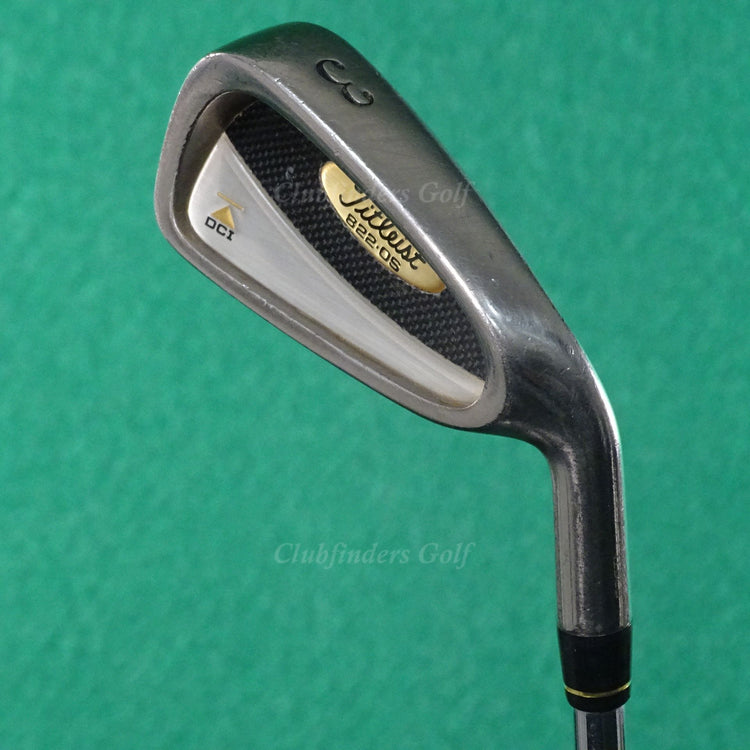Titleist DCI 822 OS Single 3 Iron True Temper Dynamic Gold S300 Steel Stiff