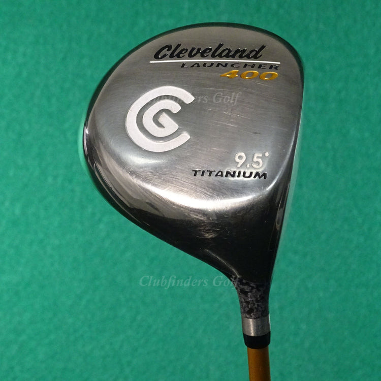 Cleveland Launcher 400 Titanium 9.5° Driver Factory 55g Graphite Regular w/ HC