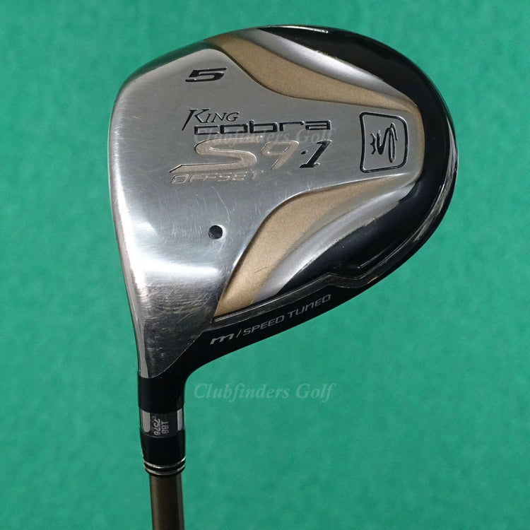 LH King Cobra S9-1 Offset M Fairway 5 Wood Graphite Design Tour AD 45A Seniors