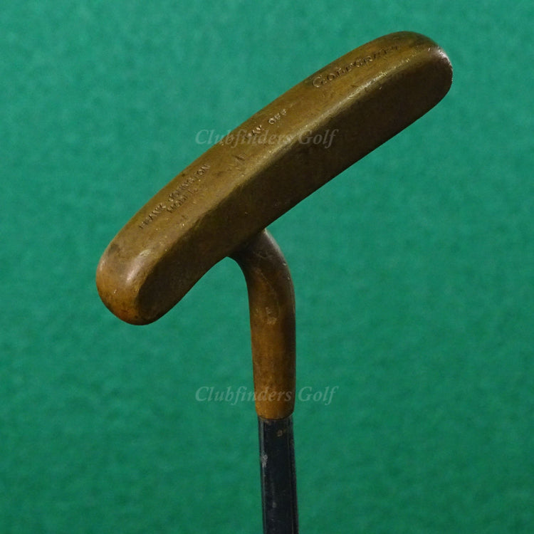 VINTAGE Golfcraft Frank Johnston Model Pay Off 35" Putter Golf Club