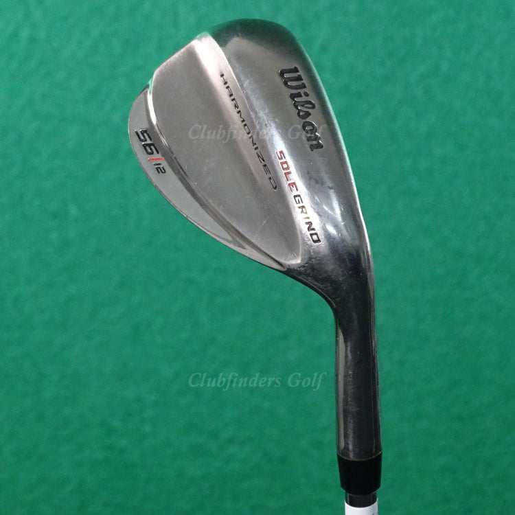 Wilson Harmonized Sole Grind Chrome 56-12 56° SW Sand Wedge Factory Steel Wedge