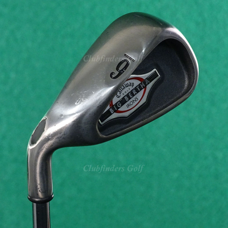 LH Callaway Big Bertha 2002 Single 6 Iron Factory Constant Weight Steel Uniflex