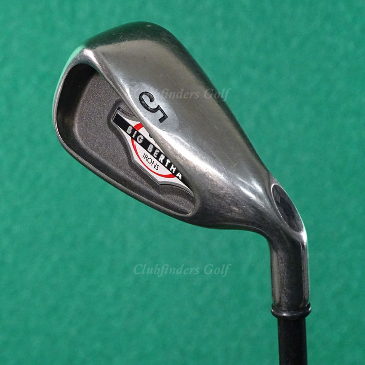 Callaway Big Bertha 2002 Single 5 Iron Factory RCH 75i Graphite Regular