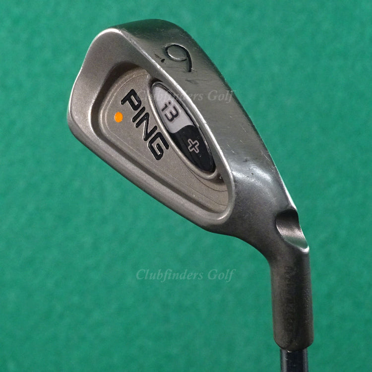 Ping i3+ Orange Dot Single 6 Iron Karsten Microtaper Steel Stiff