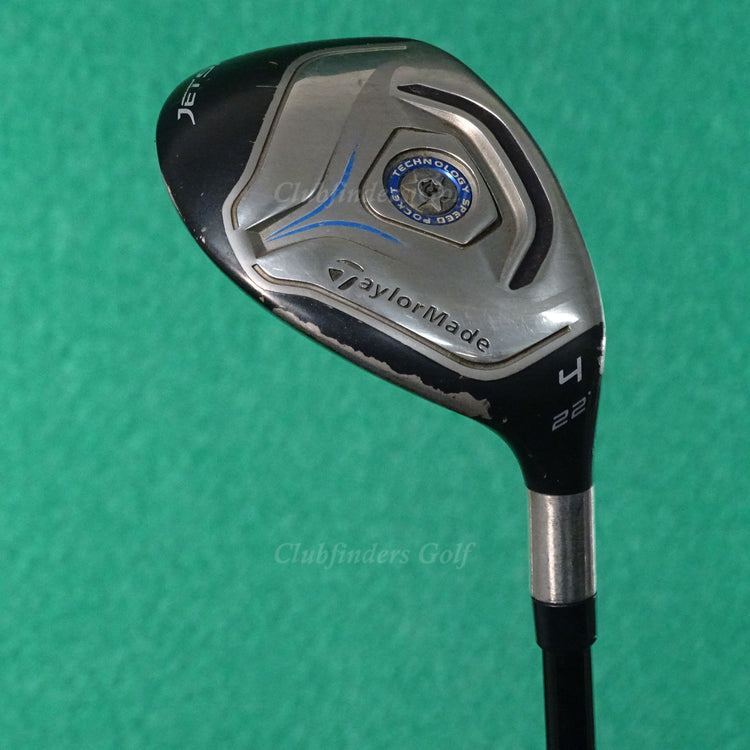 TaylorMade JetSpeed 22° Hybrid 4 Iron Velox T 65g Graphite Regular