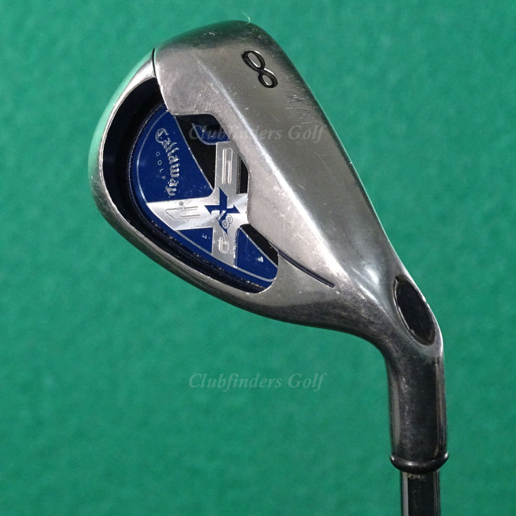 Callaway X-18 Single 8 Iron Factory True Temper Steel Uniflex