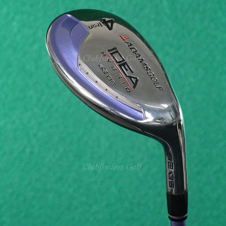 Lady Adams Golf Idea a2OS Hybrid 4 Iron Factory Aldila 55g Graphite Ladies