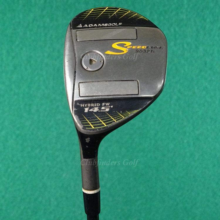 LH Adams Speedline 9032Ti Hybrid-FW Fairway 14.5° 3 Wood Aldila Graphite Stiff