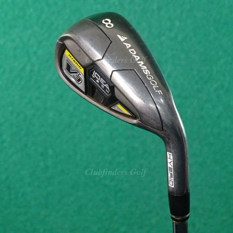 Adams Golf Idea Tech V3 Hybrid Single 8 Iron Factory True Temper Steel Stiff