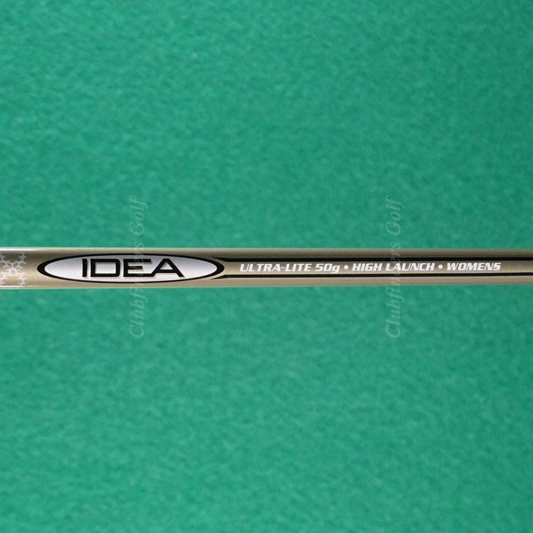 Lady Adams Idea a12 OS Single 9 Iron Grafalloy Lightweight 50g Graphite Women's