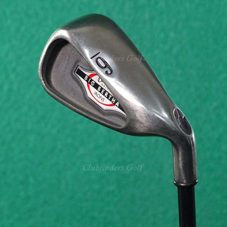 Callaway Big Bertha 2002 Single 6 Iron Factory RCH 75i Graphite Light
