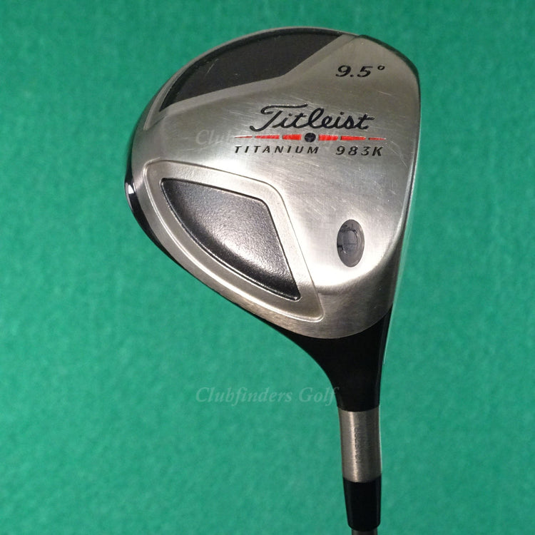 Titleist Titanium 983K 9.5° Driver Factory 4560 Graphite Regular w/ Headcover