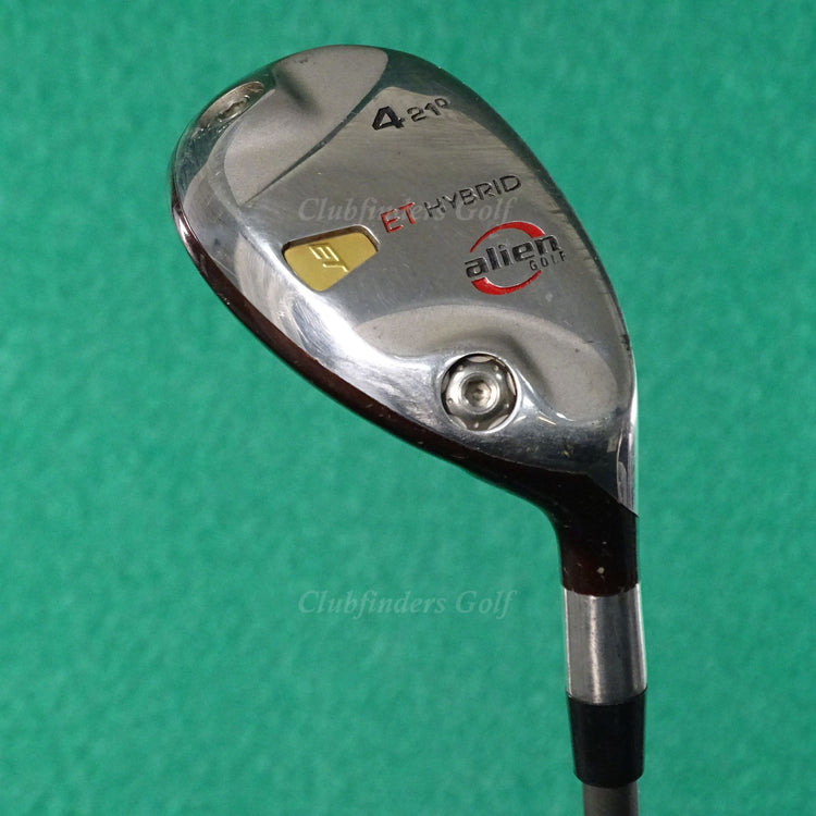 Alien Golf ET 21° Hybrid 4 Iron Factory Apollo 75g Graphite Mid Flex