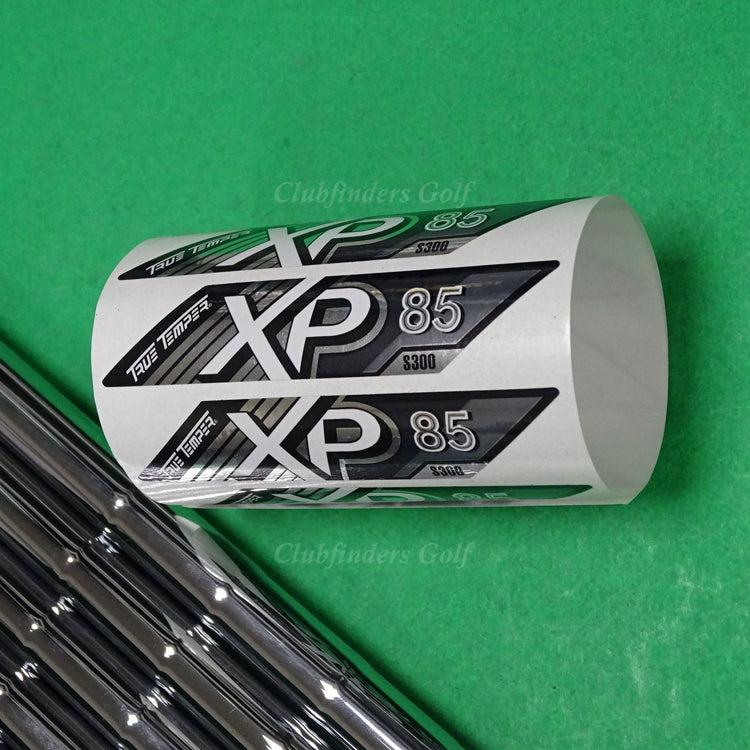 NEW True Temper XP 85 .370 Tip Stiff Flex 40" Steel Iron Shafts SET OF 11