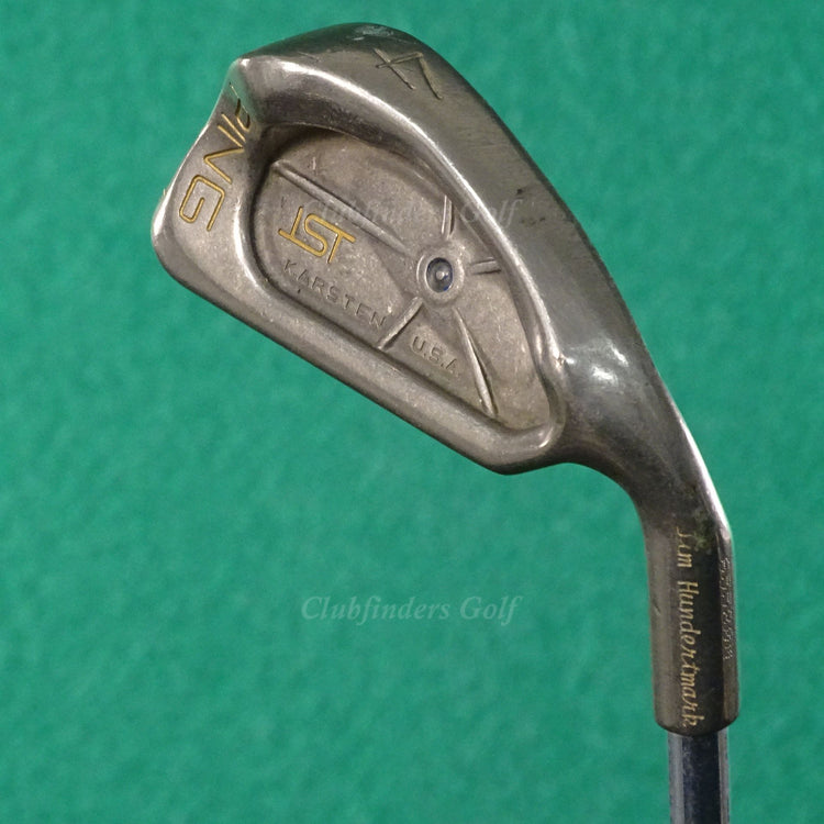 Ping ISI Nickel Black Dot Single 4 Iron Karsten Z-Z65 Steel Stiff