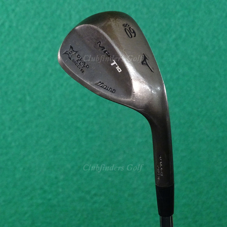 Mizuno MP-T10 Black Satin 60-05 60° LW Lob Wedge Dynamic Gold Steel Wedge