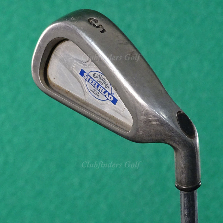 Callaway Steelhead X-14 Single 5 Iron Factory Constant Weight Steel Uniflex