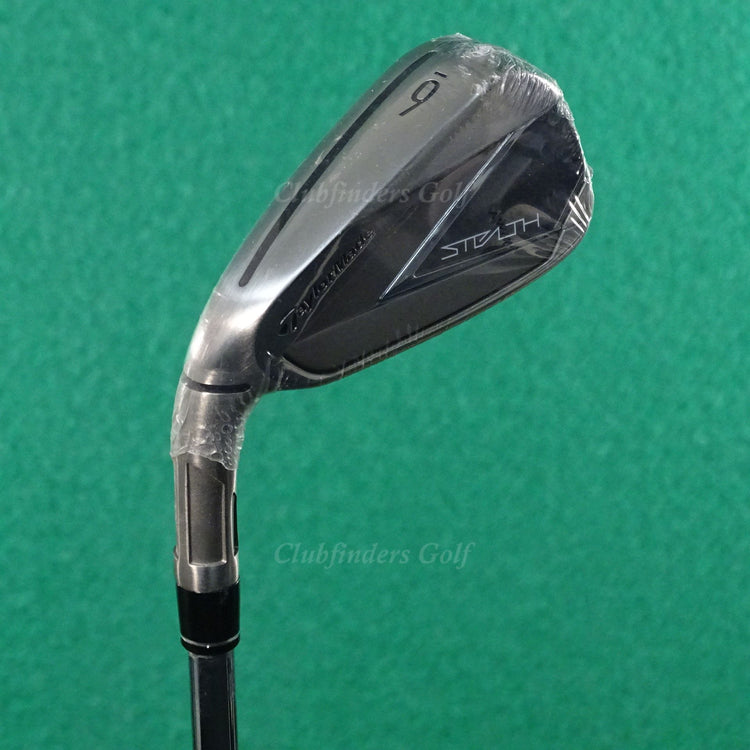 LH TaylorMade Stealth Single 6 Iron True Temper XP 95 R300 Steel Regular